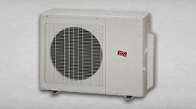 This is a picture of the entire line of Ruud recreational A/C products that Delta T sells.