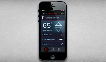 Modern Air conditioners allow home owners to control their systems with their mobile phone through wi-fi